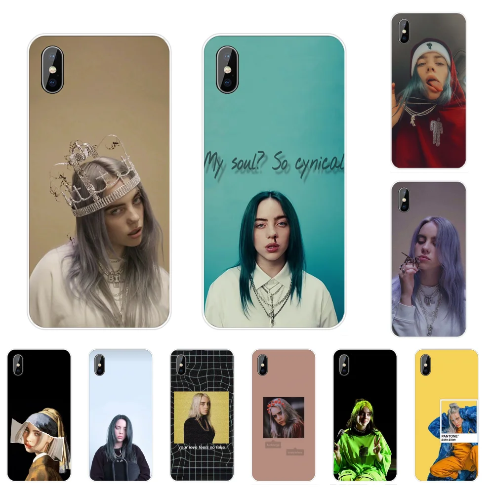 Billie Eilish Khalid милый жесткий чехол для телефона iphone 5 5s se 5C 6 6S 7 8 plus X XS XR 11 PRO