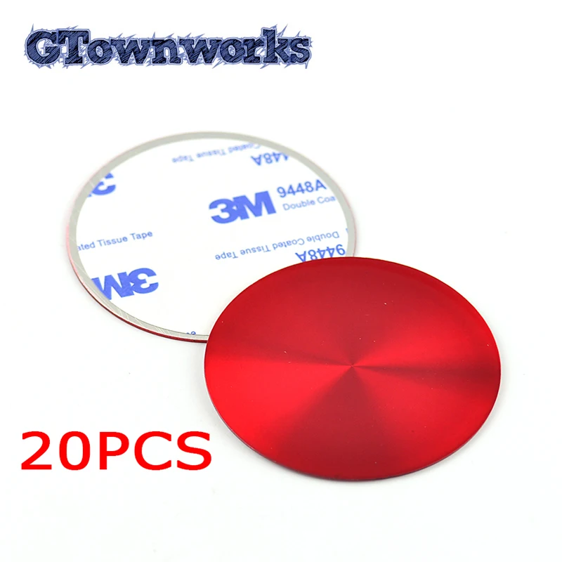 

20pcs 56mm Universal Laser Texture Car Wheel Center Hub Caps Symbol Sticker Log Aluminum Label Flat Badge Emblem