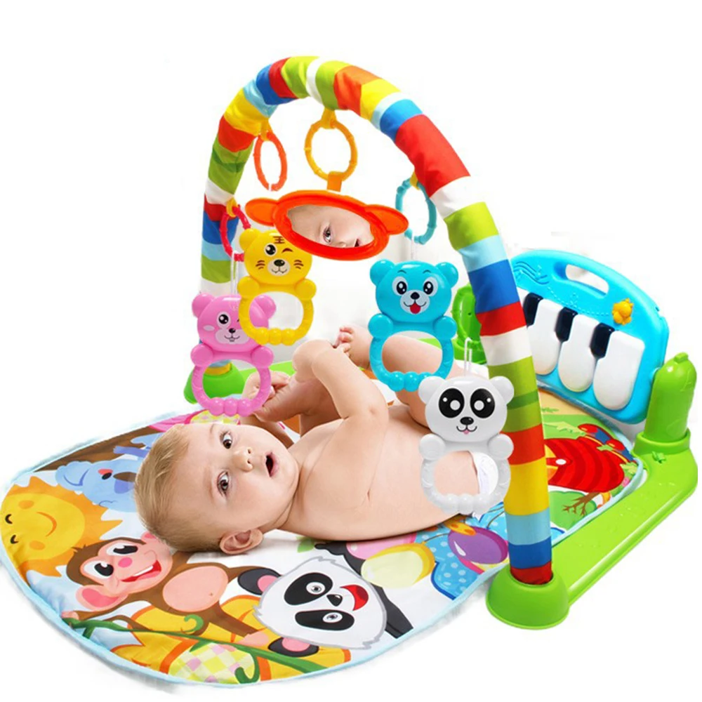 

Baby Play Mat Kids Rug Developing Mat Educational Puzzle Carpet With Piano Keyboard Cute Animal Playmat Baby Gym Crawling Toys