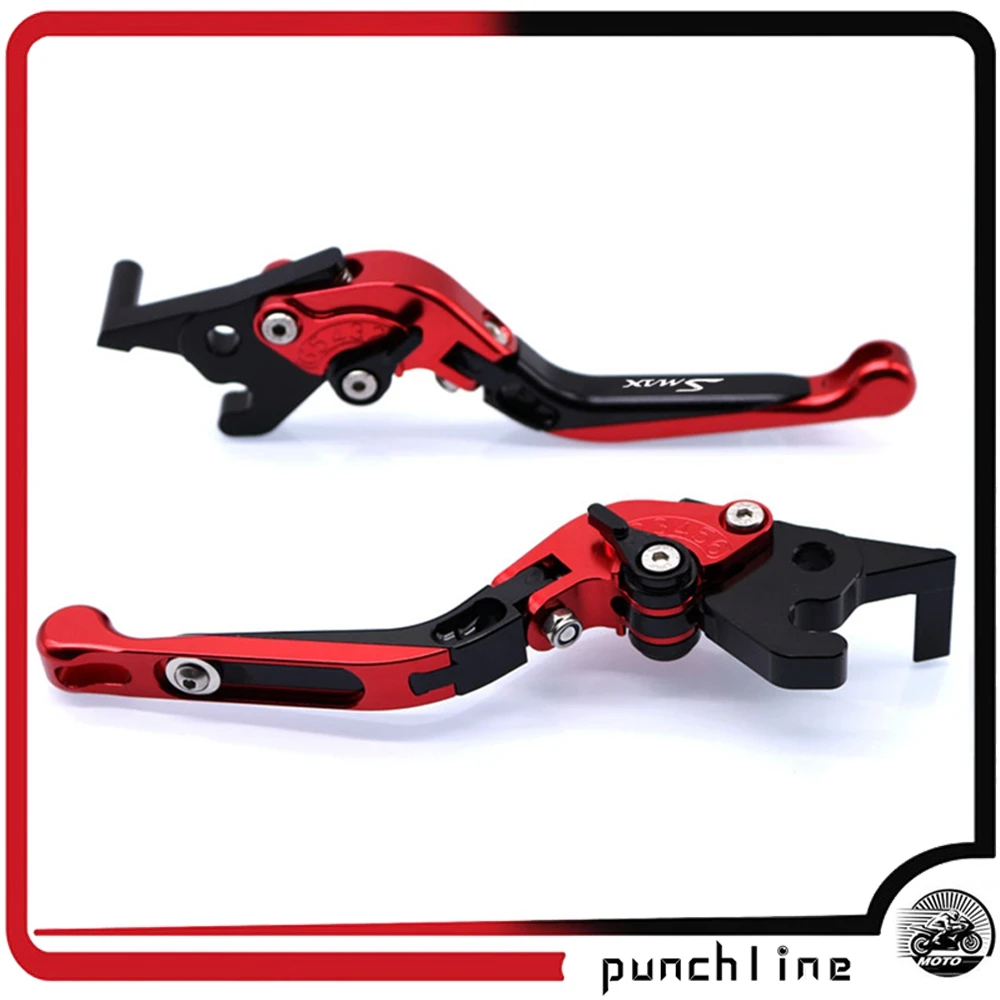 Montare Le Leve Della Frizione Smax155 2015-2021 Per Le Leve Freno Estensibili Pieghevoli Yamaha Smax 155