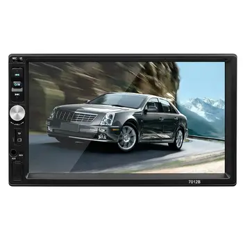 

7in Car Radio Stereo Multimedia Player Bluetooth Camera MP4 MP5 FM AUX USB Player Mirror link Touch Screen Support Android/IOS