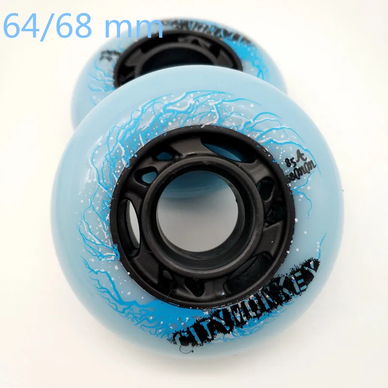 free shipping roller skate wheel for chiildren 85 A 64 mm 68 | Спорт и развлечения