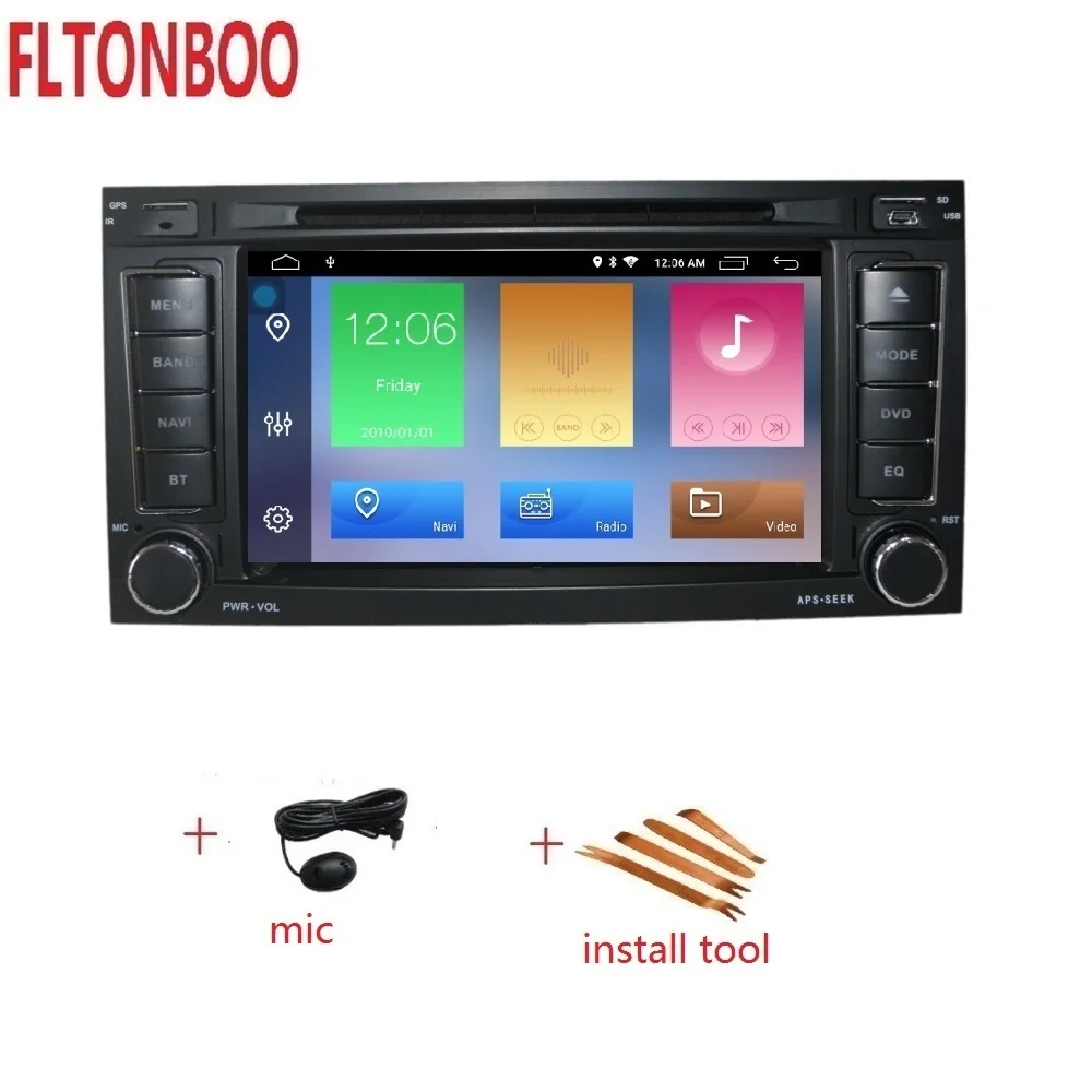 7 дюймов Android 10 Автомобильный GPS навигатор 2din DVD радио плеер для Volkswagen VW Touareg RAM 2G ROM