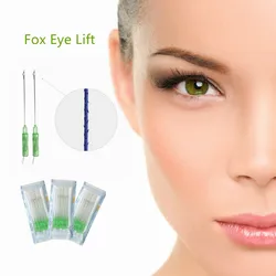 China Best Suppliers Pdo Threads COG 4D 6D L Blunt 19G 21G Face Lifting Thread Fox Eye