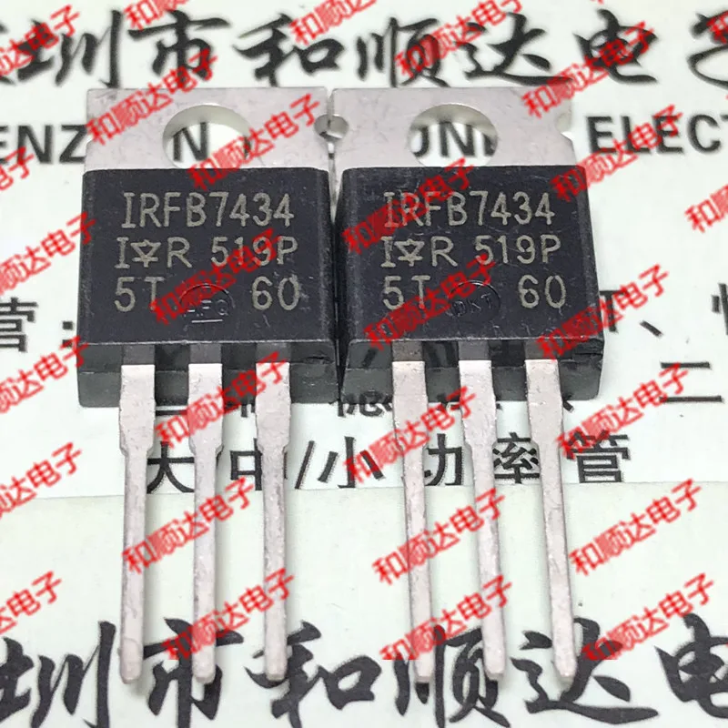 10pcs/lot IRFB7434 New Spot TO-220 40V 195A | Электроника
