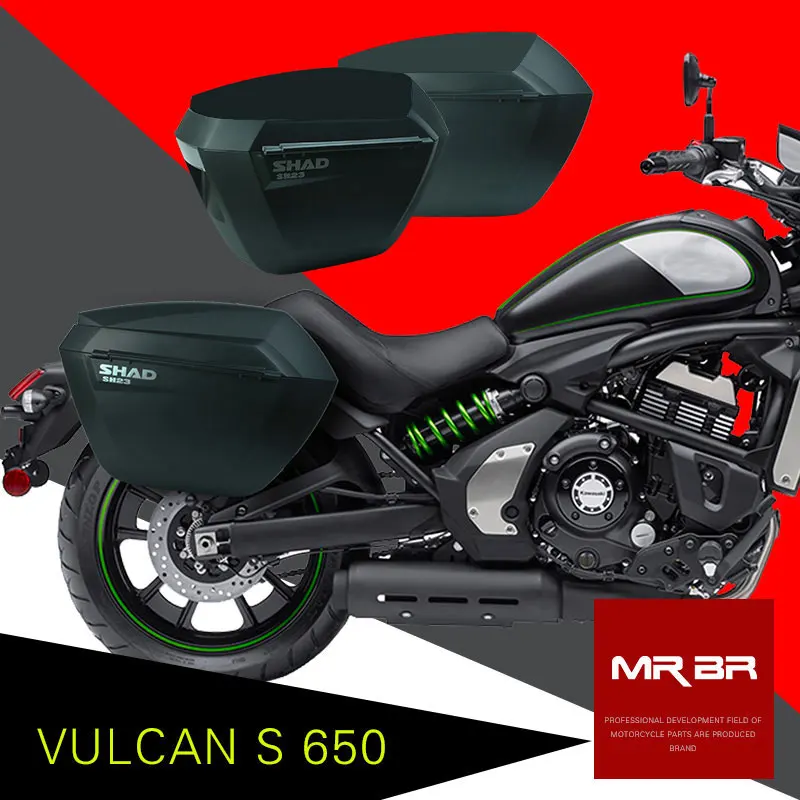 udføre Korn slim NEW for KAWASAKI VULCAN S 650 15-21 SHAD SH23 Side Boxs+Rack Set Motorcycle  Luggage Case Saddle Bags Brasket Carrier System _ - AliExpress Mobile