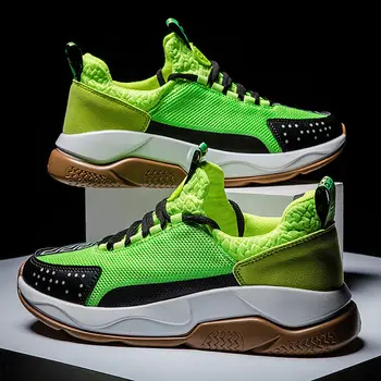 

Men's Running Sneakers Mesh Breathable Comfortable Men's Shoes Outdoor Casual Sports Shoes Men Lightweight Jogging Sneakers