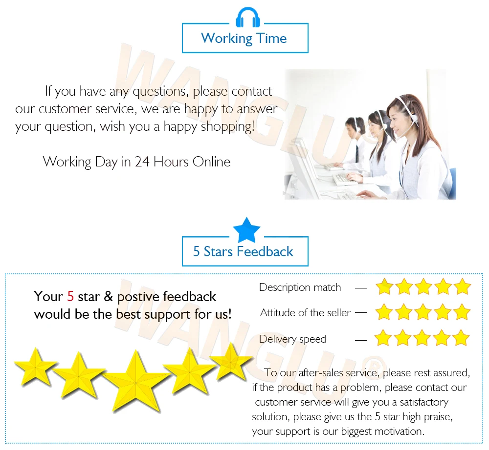 5 stars feedback 4