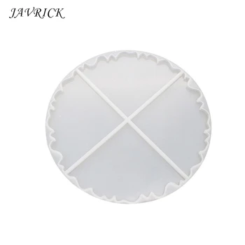

Irregular Wave Round Coaster Silicone Resin Mold Epoxy Resin Jewelry Making
