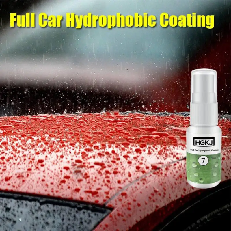 

HGKJ-7 Glass Hydrophobic Protectant Car Glass Windshield Side Windows Waterproof Rainproof Coating Windshield Paint Protect Coat