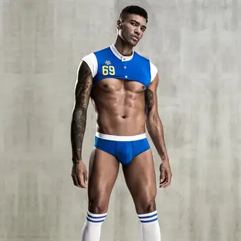 

Sexy Soccer Player Sports Man Lingerie