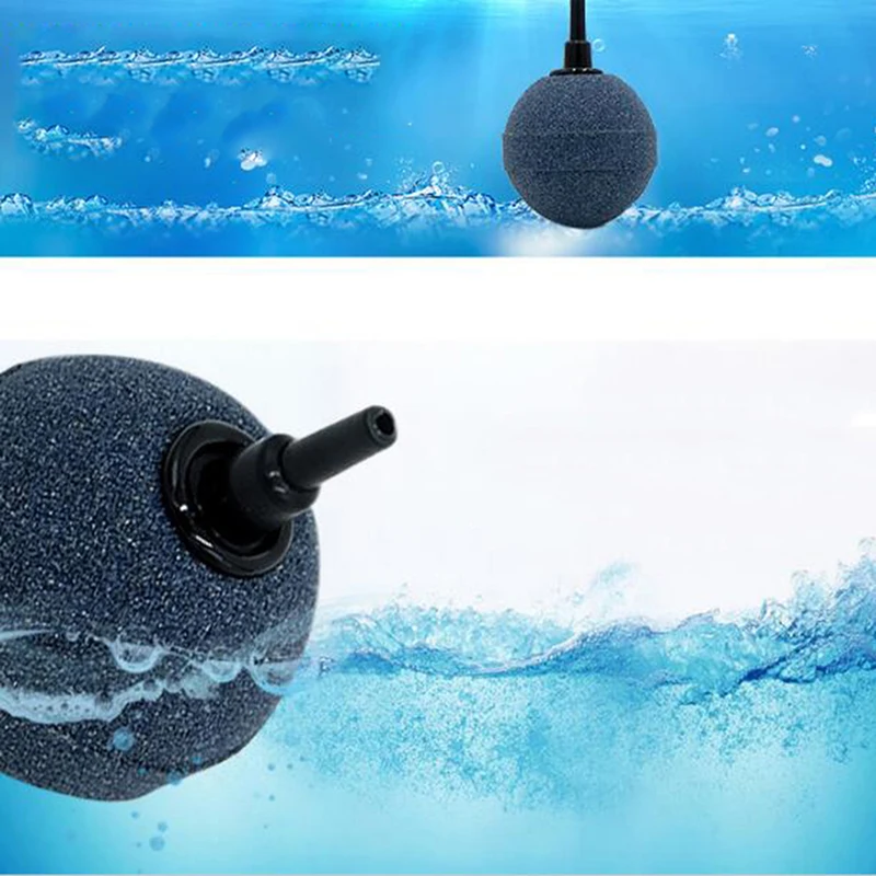 Воздушные шарики, камень Аэратор Пруд насос воздушный камень Пузырёк диск аквариум воздушный насос гидропонная кислотная пластина отлично