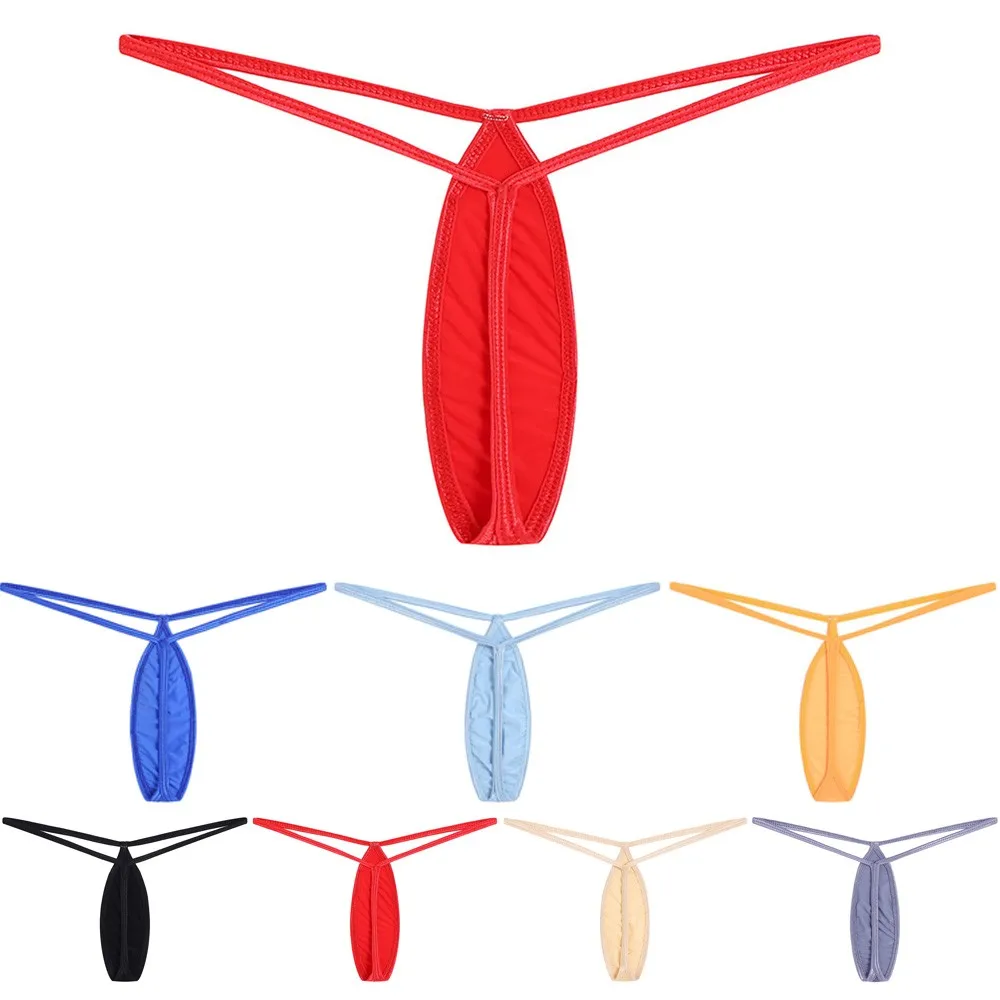 

Man T-back Panties Super Low Rise G-string Underwear Sexy Erotic Briefs Micro Thong G-String Underpants Sexy Lingerie