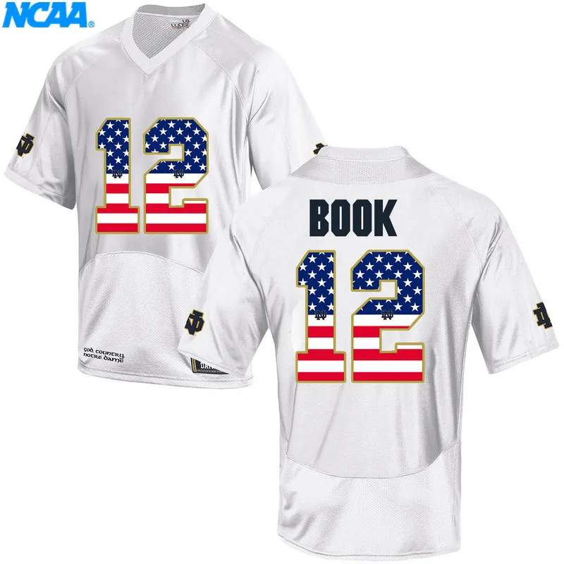 New Arrival High Quality Irish Book#12 College Sport T-shirt Jerseys S-XXXL