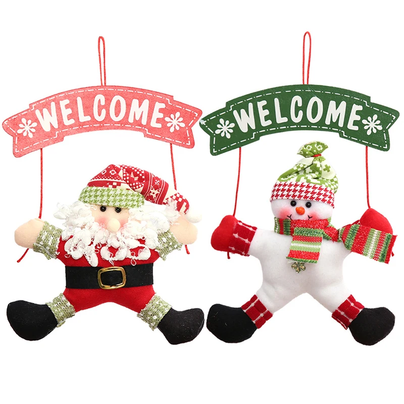 1Pcs-Santa-Claus-Door-Hanging-Christmas-Tree-christmas-decorations-for-home-outdoor-Non-woven-Hanging-Pendant (1)