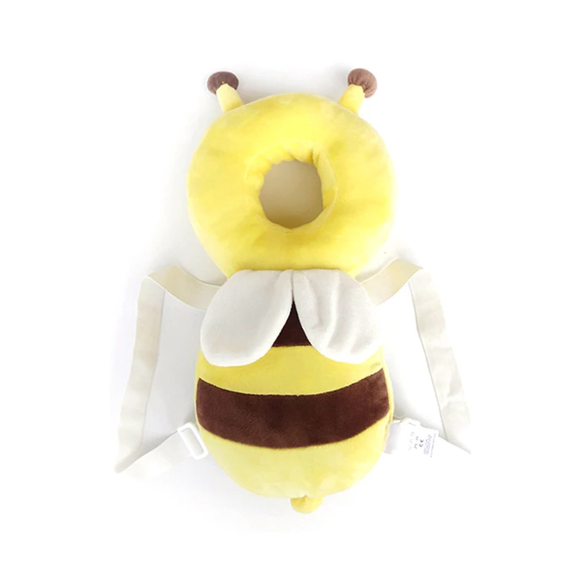 Yellow Hollow Bee Детские защитные накладки на голову, защитные накладки для младенцев, новорожденных, Мультяшные шлейки, головные уборы, Новейшие защитные накладки, пчела, ангел, жук - Цвет: Yellow Hollow Bee