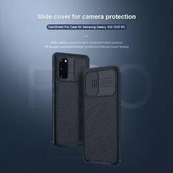 

NILLKIN CamShield Pro Phone Case For Samsung Galaxy S20/S20 Plus/S20 Ultra Camera Protect Privacy Clean Back Cover For S20 Ultra