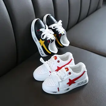 

Sport Children Shoes For Kids Sneakers Boys Casual Shoes Girls Sneakers Breathable Fashion sapato 2019 Short Martin Boots
