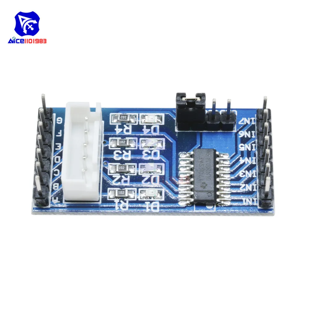 Модуль драйвера шагового двигателя diymore ULN2003 для Arduino 12 В постоянного тока |