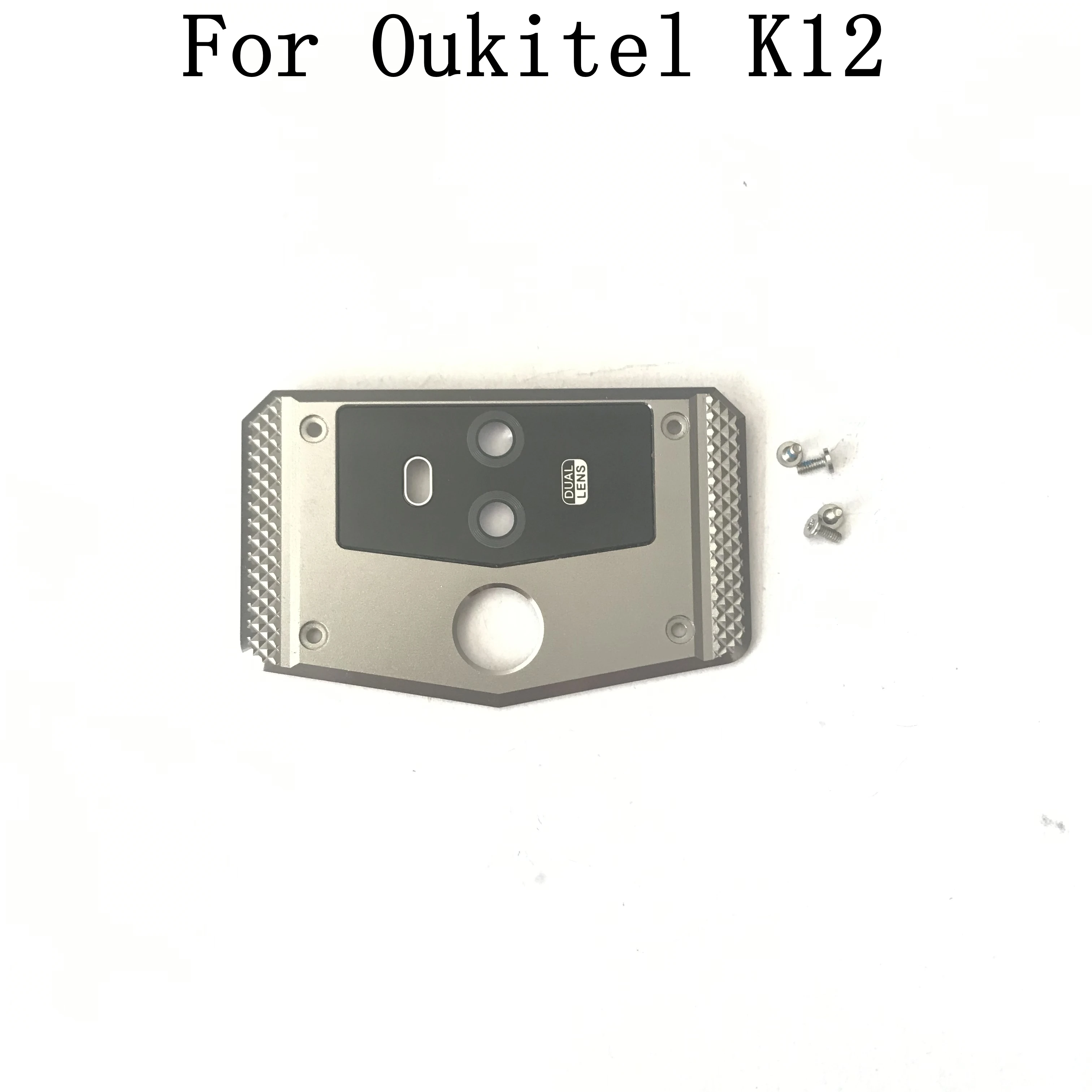 

Oukitel K12 Used Back Frame Shell Case + Screws For Oukitel K12 Repair Fixing Part Replacement