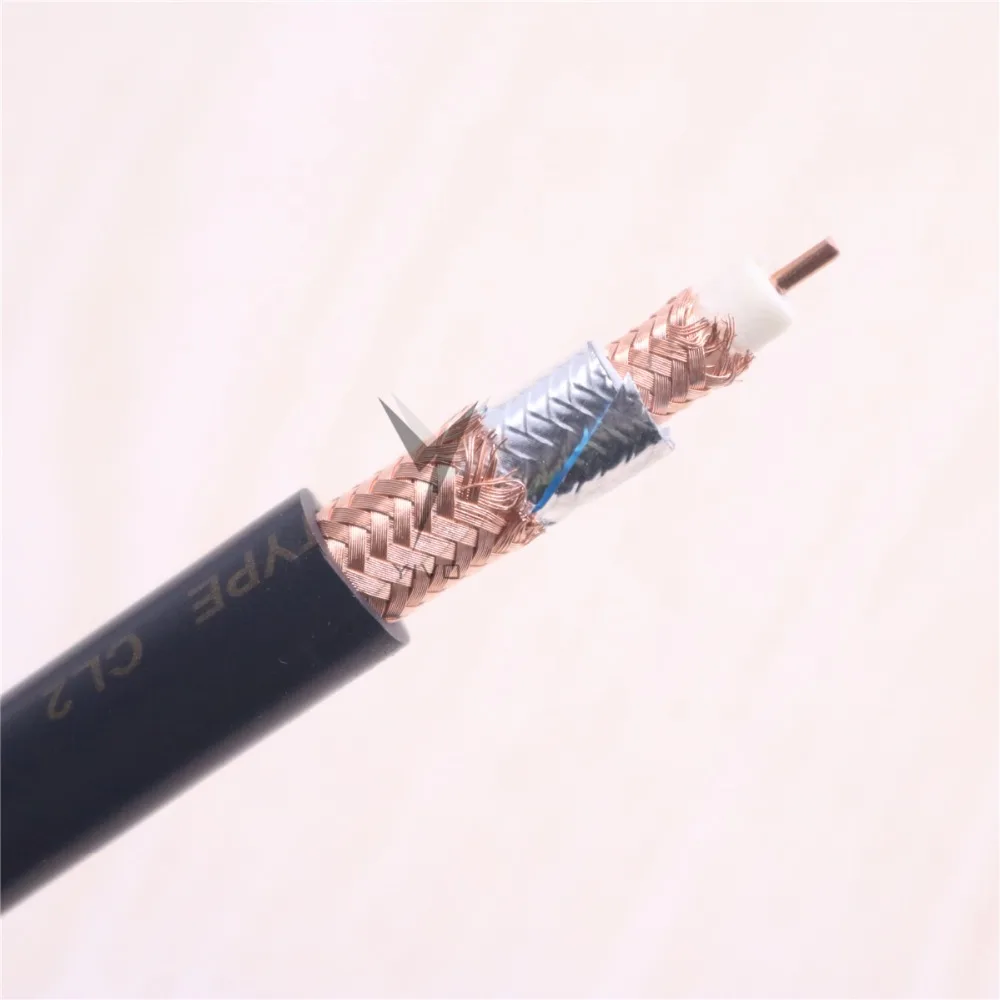 Hi end Fi йиво прозрачные из бескислородной меди OCC медной проволоки 1 ядро экраном RCA