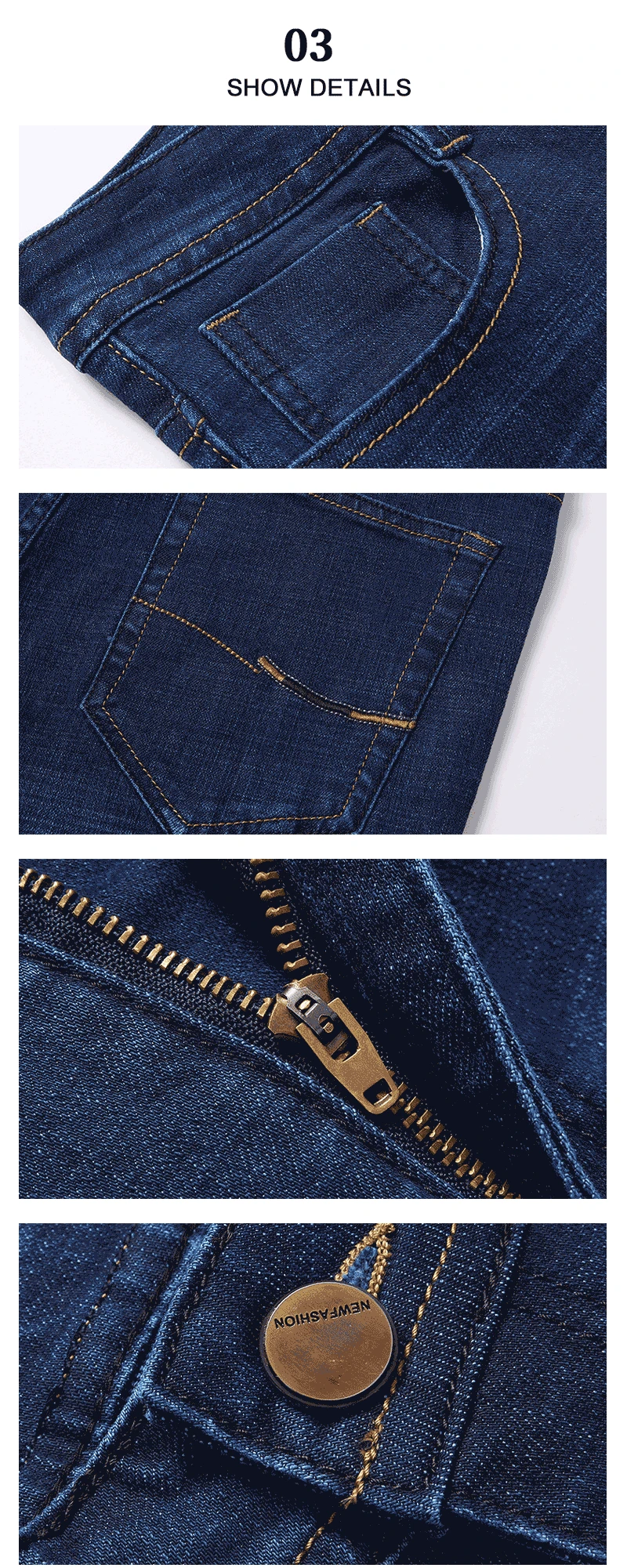 Отборные Новые мужские джинсы стрейч прямые деловые джинсы Модные осенние и зимние брендовые размера плюс черные blu