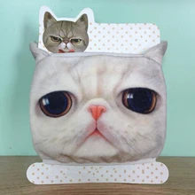 1 шт. 3D животное кошка хлопок Пылезащитная маска для рта и лица женщины мужчины муфельные маски со ртом для лица женские модные маски для лица