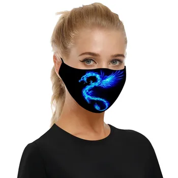 

Face Mask For Adult With 6pcs Gaskets Breathable Reusable Mouth Muffle Mascarillas Reutilizables Adjustable Masks mascherina