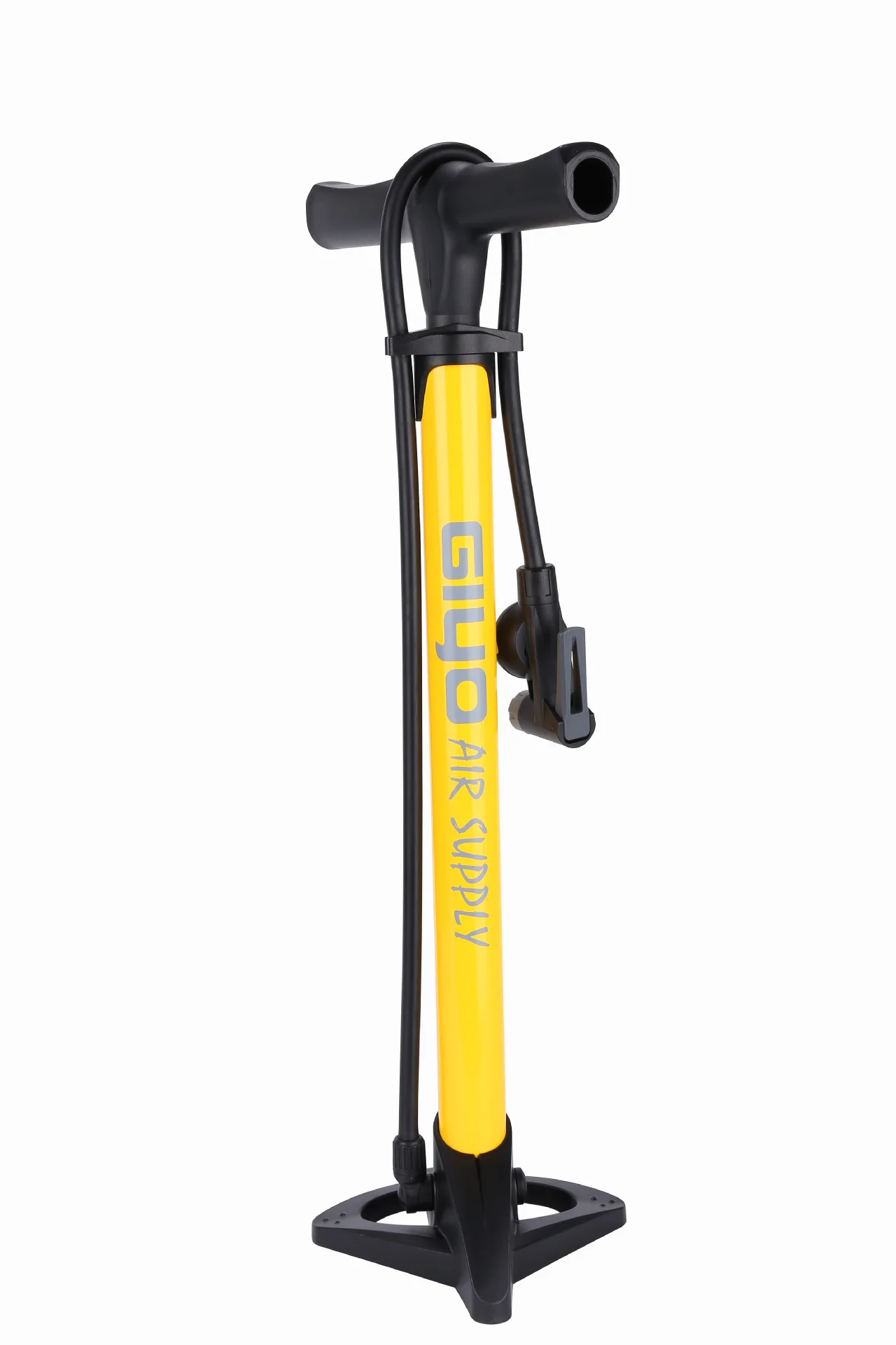 

Tire Pump Smart Mouth Giyo Taiwan Import High Pressure Belt Barometer Inflatable Floor Tire Pump