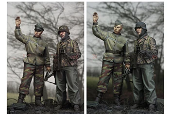 

Scale Models 1/ 35 LAH in the Ardennes (2 Figures) figure Historical Resin Model