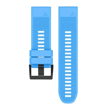 

2020 Silicone Uneven Pin Buckled Wristband with Double Rings Watchband Replacement Accessories Watch BandZJ