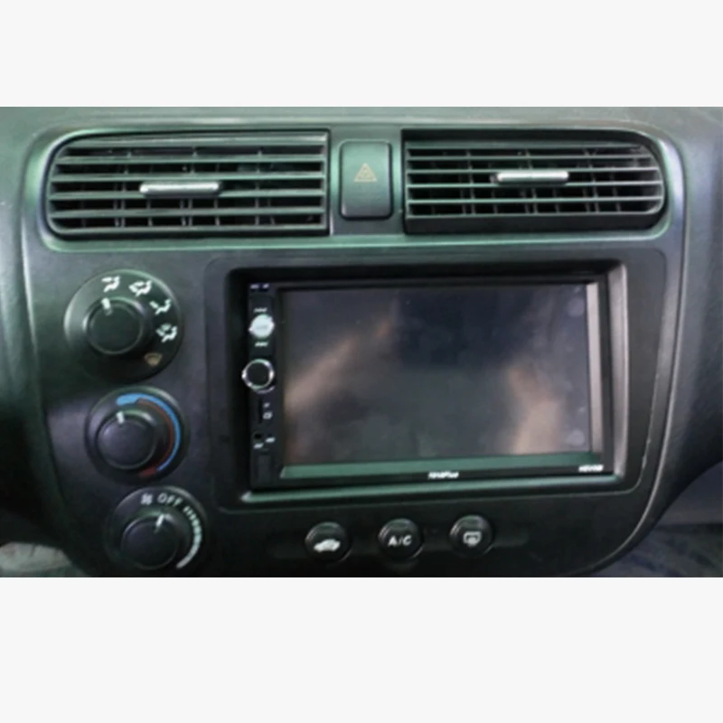 Автомобильная рама для приборной панели 2DIN радиоприемник Honda Civic 2001 2005 (LHD)
