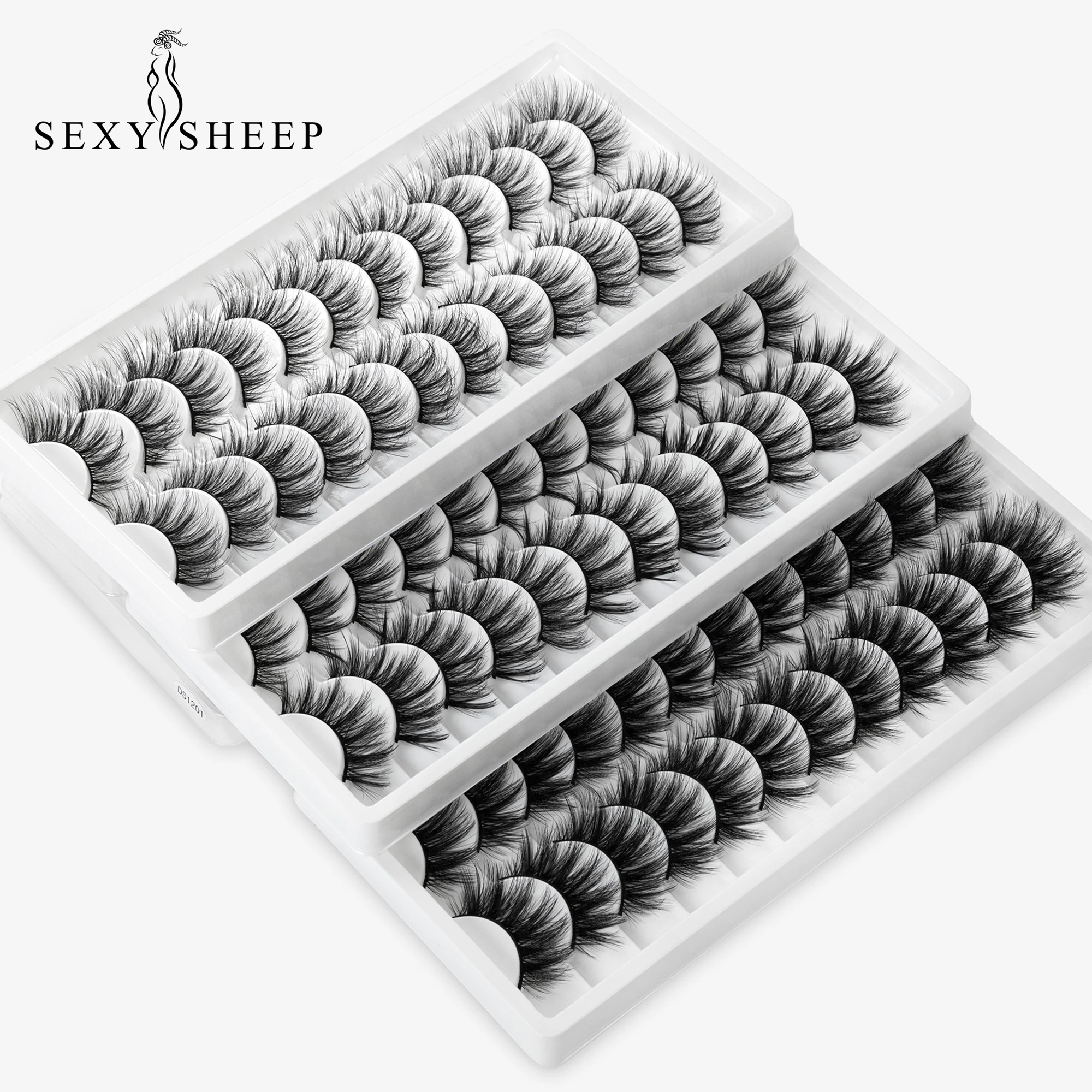 8/12 пар 3D норковые Накладные ресницы ручной работы натуральные длинные Wispy