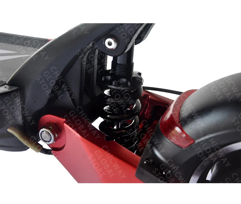 Flash Deal Original brand Zero 10X Electric scooter 52V/18AH Double drive,hydraulic shock absorber,speed 65km/h+ 1000W*2 motor 10inch 3