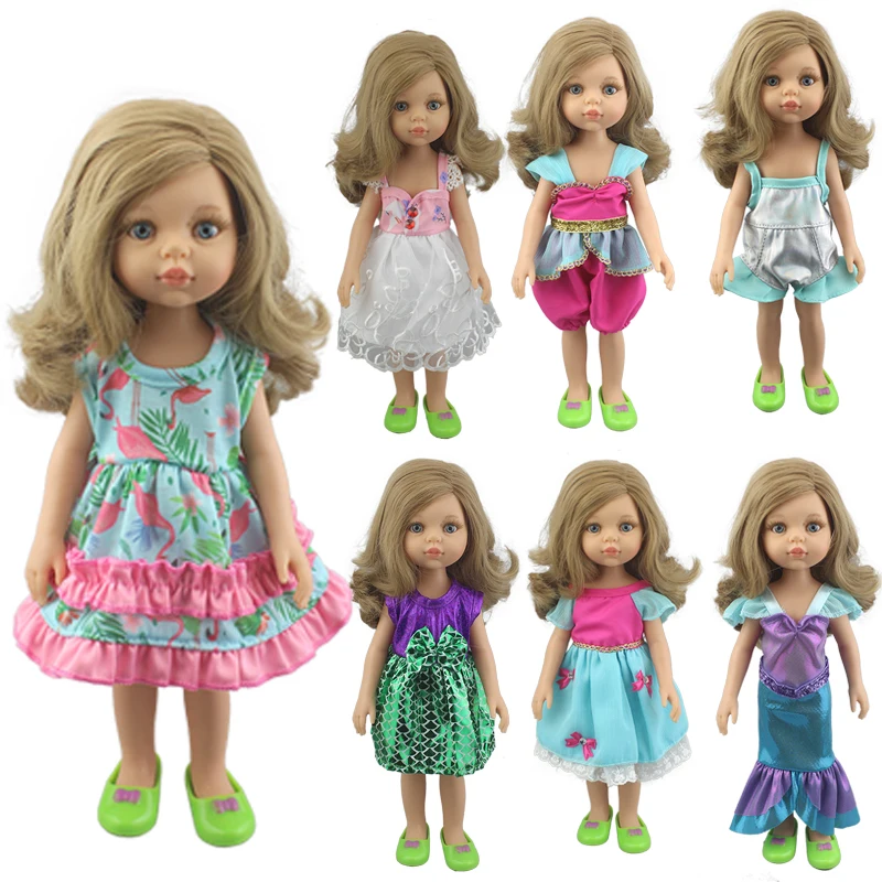 

2021 Fashion suit for 32cm Paola Reina Doll Clothes and accessories