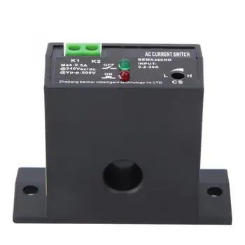 

Flameproof Adjustable AC Current Sensing Switch 0.2~30A Self-Powered Sensing Switch