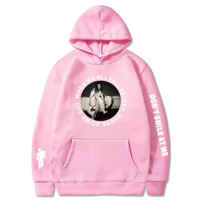 Billie Eilish новая толстовка женская с длинным рукавом Merch Lothse унисекс пуловеры
