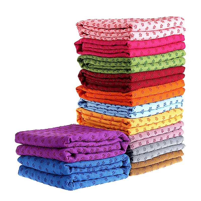 Yoga Mats Yoga Towel 183x61cm Yoga Blankets Non Slip Yoga Mat Cover Towel Foldable Fitness Exercise Pilates Workout
