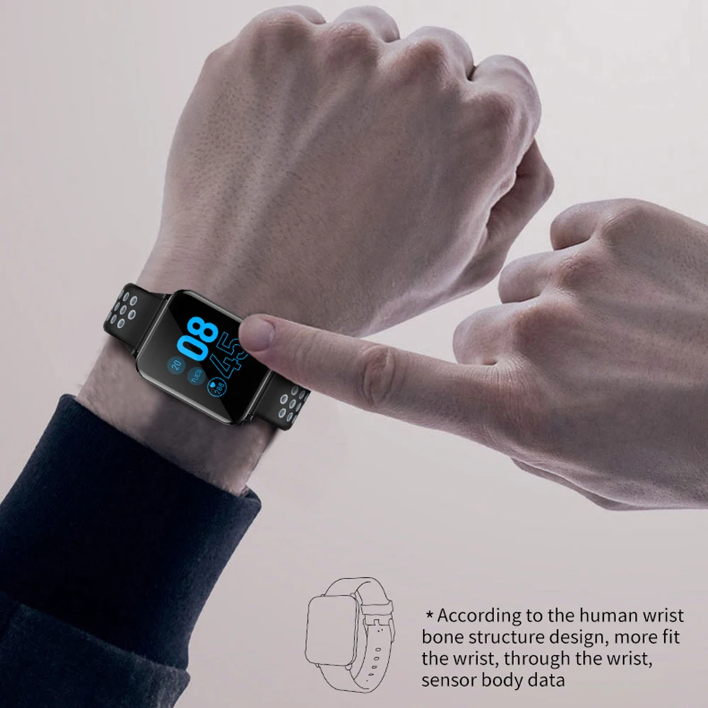 P1 smart watch для мужчин женщин сердечного ритма крови Давление мониторинг вызова сообщение поиск устройства gps Фитнес трекер