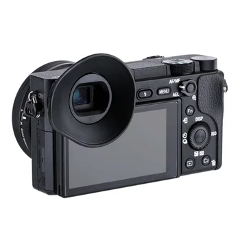 

Parts Mini Simple 360 Degree Rotate Large Cover Camera Eyecup Clearer Stable Soft Silicone Outdoor For Sony A6000 A6300 NEX-7