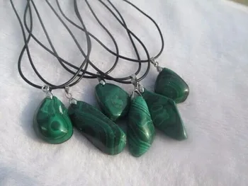 

Natural crystal Malachite Pendant Jewelry for special treatment of male and female students