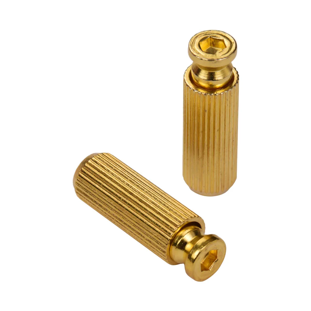 2PCS Metal Electric Guitar Tremolo Bridge Studs Anchors Screws Diameter 8MM Guitar Accessories Replacements guitar accessories