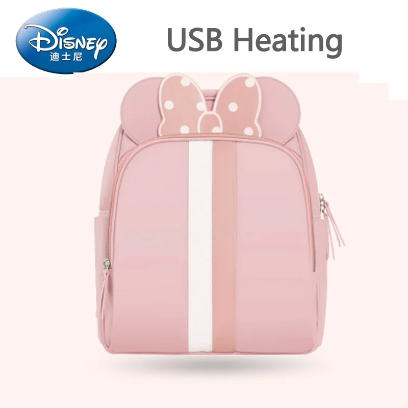 Disney многофункциональная бутылочка для кормления изоляционная сумка с USB Мама подгузник сумки уход за ребенком пеленка сумка для пеленания - Цвет: B124