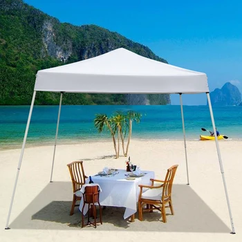 

Tent Portable Home Use Waterproof Folding Tent Household Folding Pergola Inclined Foot Pergola Advertising 3 x 3M Single Tent