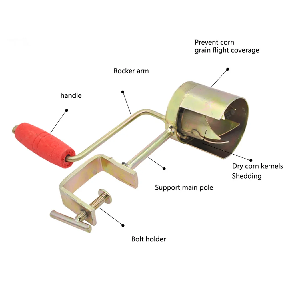 Мини ручной прибор для чистки кукурузы молотилка сухой зерноочиститель инструмент для зачистки кухни прибор для чистки кукурузы Шеллер инструменты металла
