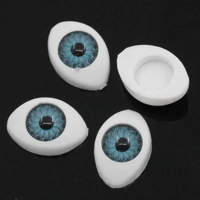 200Sets Eyeball Doll Accessories Black Plastic Plush Safety Eyes