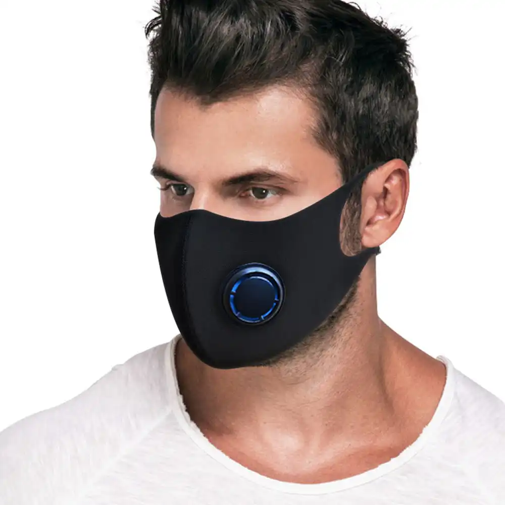 pollution masks for men & women reusable cotton air filter mask