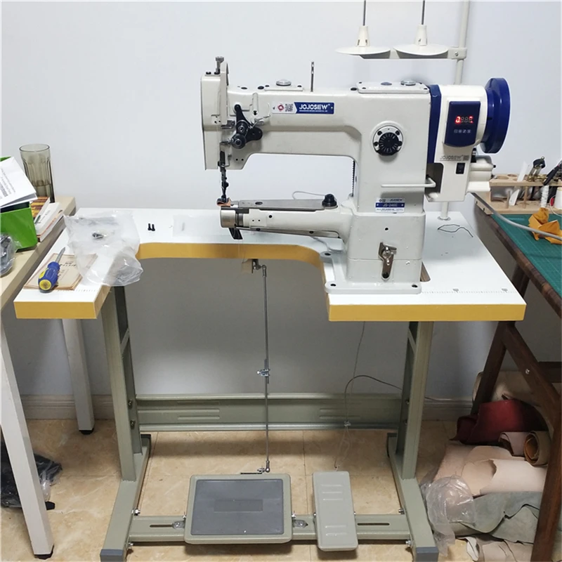 246 244 JS-246E cushion vegetable tanned leather cloth furniture leather snake skin crocodile leather sewing machine 2