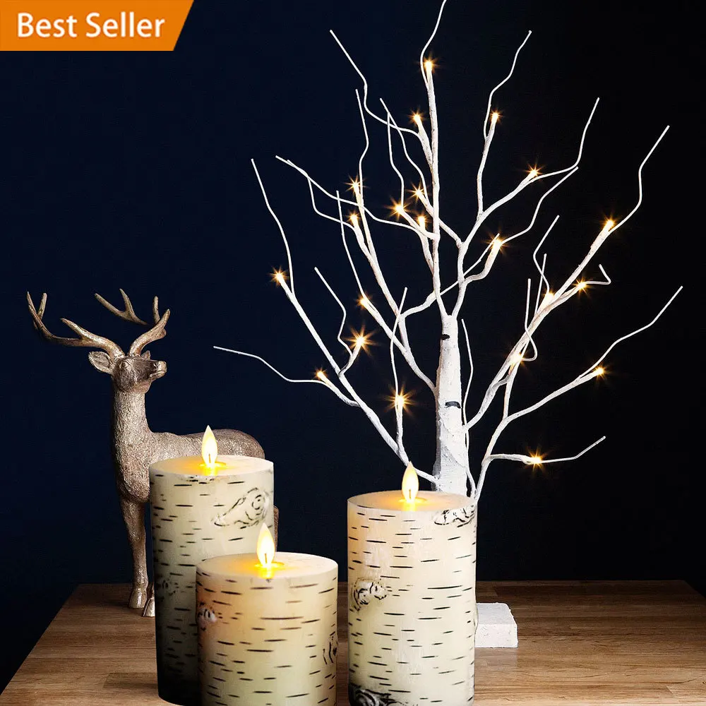 

YINUO CANDLE 3pcs LED Candle Flameless Led Tea Lights Remote Control Home Wedding Birthday New Year Decoration Candles Lamp