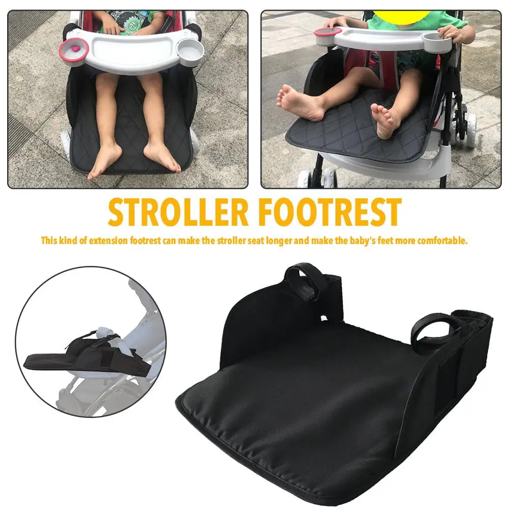 baby stroller cover for winter Stroller Footrest Universal Extended Seat Board Baby Stroller Accessory Children Stroller Accessories Seat Lengthened Foot Drag baby stroller accessories online	